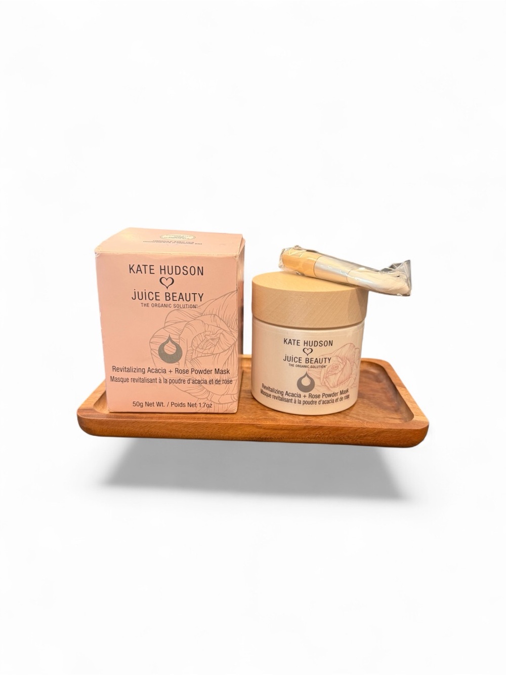 Kate Hudson Juice Beauty Revitalizing Acacia & Rose Powder Mask 1.7 oz. NEW